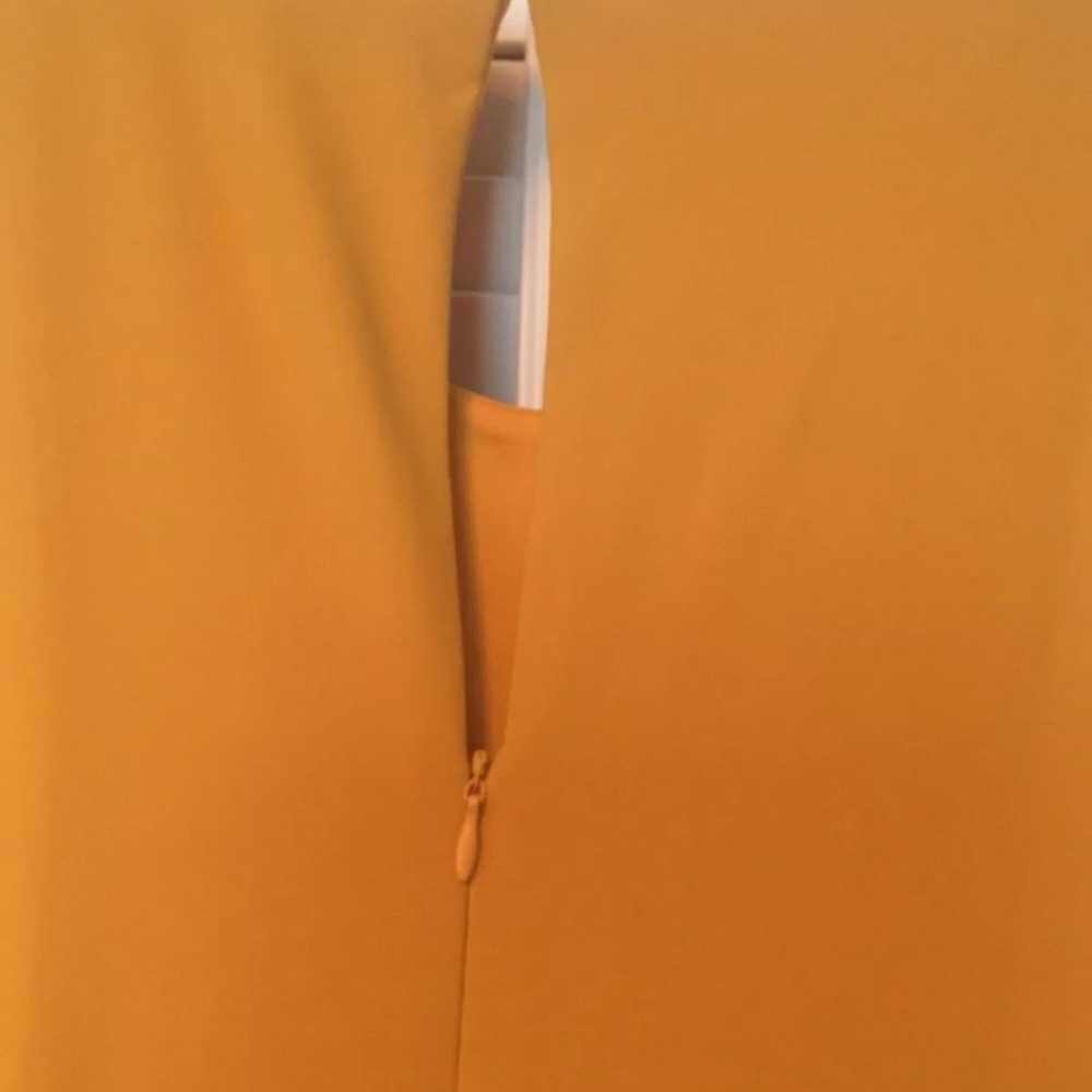 Gold Sleeveless Jumpsuit Size L 14 16 Keyhole - Picture 7 of 12